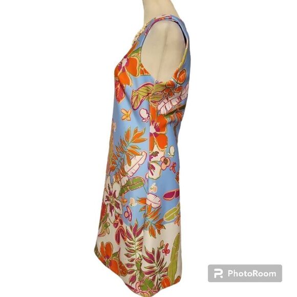 Just Taylor Floral Sleeveless Dress Women's Size Medium - Picture 3 of 8